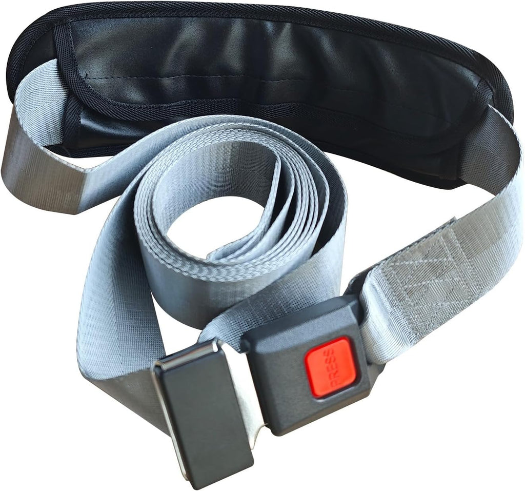 Extremity Mobilization Belt, Traction Strap Physical Therapy, Manual Traction, and Mobility with Pad, 9.8Ft/3m(A)