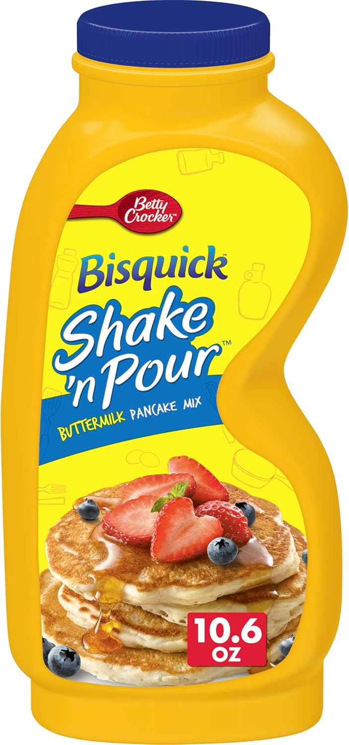 Betty Crocker Bisquick Shake 'n Pour, Buttermilk Pancake Mix, 10.6 oz