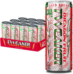 Tweaker Energy Drink Pre Workout - Sugar Free, Low Calorie, 110 mg Caffeine, Clean Energy Drink for Focus & Performance (12 oz, Pack of 12) (12 Ounce (Pack of 12), Dragon Fruit)
