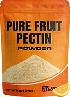 No Sugar Pectin for Canning Jam 6 oz – Pure Universal Citrus Powder with No Additives – Make Homeade Jellies Without Added Sweeteners with our Low Sugar Mix - Premium Bulk Ingredient
