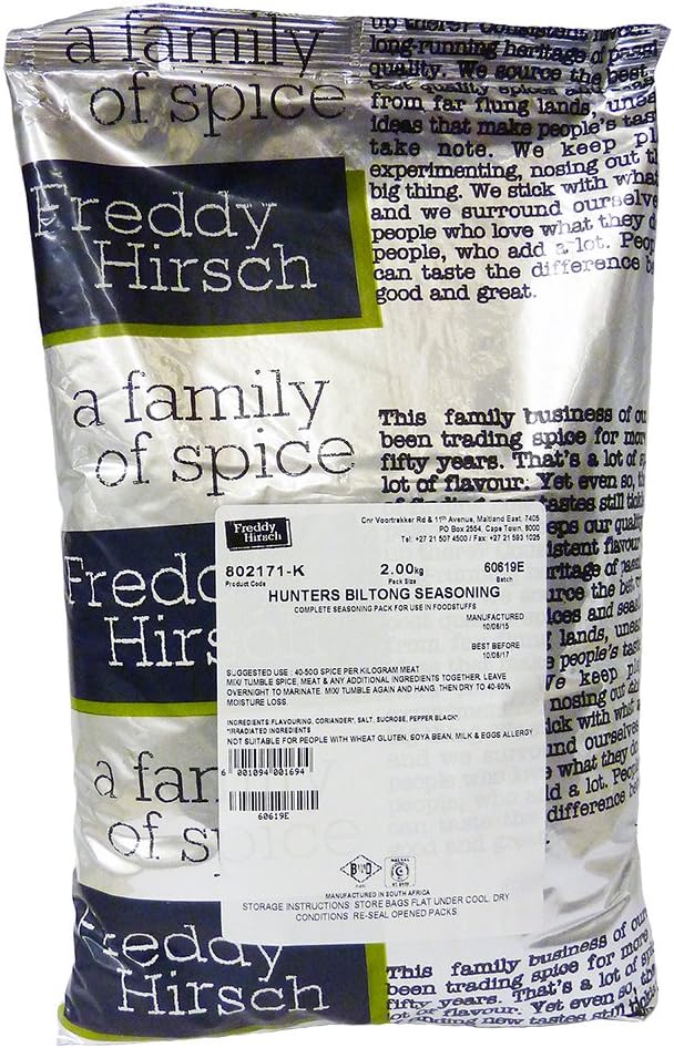 Freddy Hirsch Biltong Spice - Hunters (Kosher) 2kg