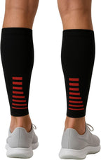 Fittest Pro Calf Compression Sleeves and Leg Wraps for Shin Splint Support, Pain Relief for Running, Basketball, Cycling