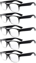 Eyekepper Classic 80's Reading Glasses for Women 5 Pairs Readers Include Reading Sunglasses