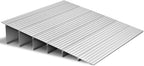 VEVOR Door Threshold Ramp, 6 inch Rise, Aluminum Alloy Threshold Ramp Rated 800 lbs Load Capacity, Handicap Ramps for Home Steps for Wheelchair, Scooters, Power Chairs, Walkers, Bicycle, Tricycle