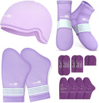 SuzziPad Chemo Gloves and Socks for Neuropathy, Cold Caps for Chemotherapy, Ideal for The Discomfort of Head, Hand, Feet, L
