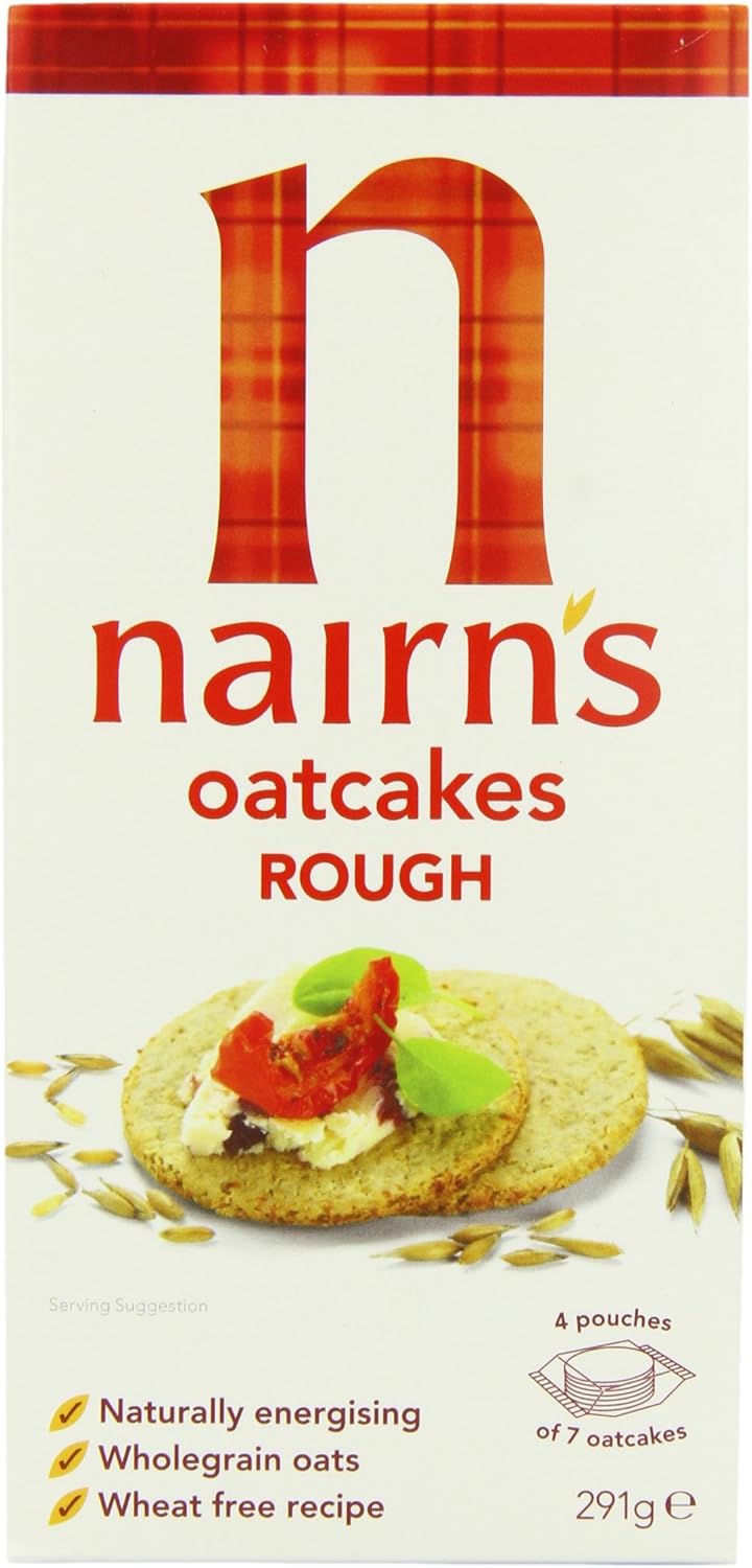 Nairn's Rough Oatcakes 291 G (Pack Of 10)