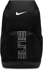Nike, Unisex, Varsity Elite Backpack (32L), Black/Black/Metallic Silver, One Size