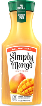 SIMPLY MANGO JUICE DRINK 52oz