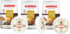 Kimbo Aroma Gold 100% Arabica Ground Coffee | Medium Dark Roast | 9/13 Intensity | Intense Flavor & Dark Chocolate Notes | 8.8 oz Can - Pack of 3