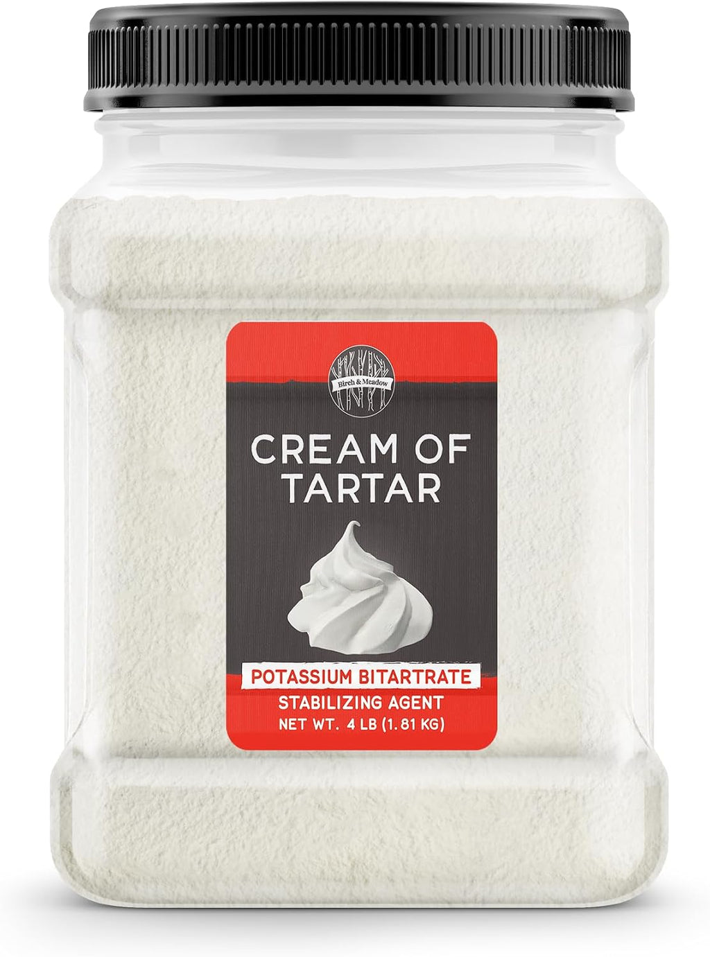 Birch & Meadow 4 lb of Cream of Tartar, Baking Ingredient, Stabilizer