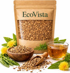 Ecovista Dandelion Root Cut & Sifted 4oz | Loose Dried Herbal Root | 100% Natural, Non-GMO | Herbal Tea, Detox & Wellness Support
