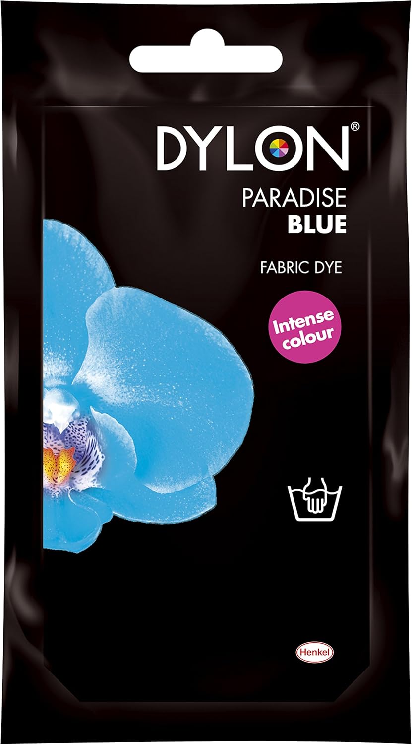 Dylon Hand Fabric Dye Paradise Blue