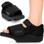 Vive Offloading Post-Op Shoe - Forefront Wedge Boot for Broken Toe Injury - Non Weight Bearing Medical Recovery for Foot Surgery, Hammer Toes, Bunion, Feet Walking Orthopedic (Medium)
