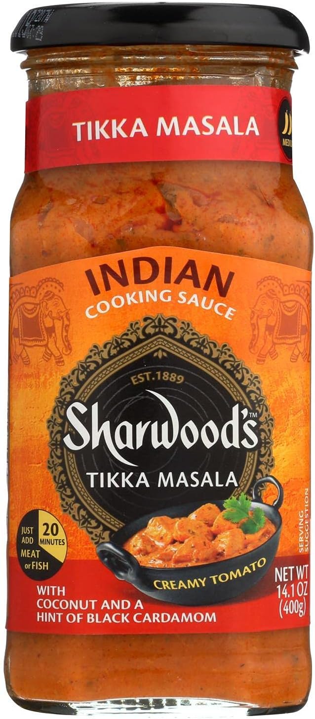 Sharwood's Tikka Masala Cooking Sauce 14.10 Ounces (Case of 6)