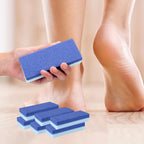 6 Pieces Pumice Stone Foot File Scrubber Pedicure Callus Remover Tool Set Foot Care Kit(Blue)