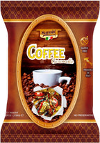 Sanniti Italian Hard Candy Caramelle | Gluten Free, No Preservatives | Product of Italy, 5.29 oz Bag (150 Grams, Coffee)