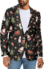 Men's Casual Lapel Blazer Muticolor One Button Suit Regular Fit Sports Coats Jackets for Prom,Party,Dinner
