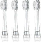 Dada-Tech Kids Electric Toothbrush Replacement Heads for DT-BB1, DT-K6, SG-513, SG-977- Pack of 4 (M)