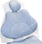 JMU 225 Pcs Dental Half Chair Cover, 24" x 27.5" Disposable Clear Plastic Sleeve Protector