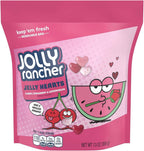 Valentine's Day Jelly Hearts Jelly Beans, 13 oz Releasable Bags Approx 130 count Heart Shaped Candy Jellies, Red, White & Pink Heart Candies, Great Gift or Basket Filler
