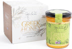 MY LAND Raw Unfiltered Greek Honey – Wild Thyme from Mt. Pangaion, Naturally Dense & Unpasteurized, Pollen-Rich Raw Sweetener from Greece | 9.5 oz Glass Jar (Pack of 1)