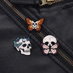 Creative Animal Enamel Brooch Pin Sets Kawaii Cartoon Lapel Pin for Jackets Backpacks Bags Decor Gifts for Lovers Friends