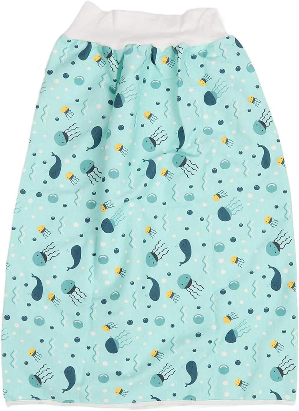 Adult Wearable Incontinence Mattress, Adult Diaper Skirt Wearable Incontinence Mat Washable Cotton Cloth Reusable Diaper Bed Pad(L)