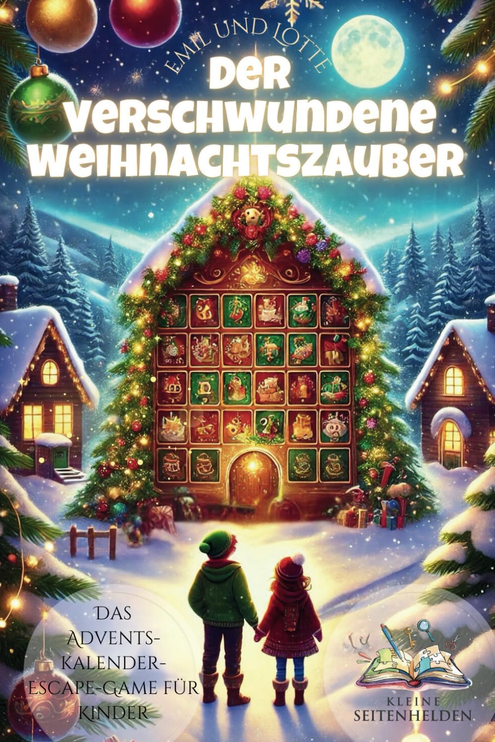 Der verschwundene Weihnachtszauber - Das Adventskalender-Escape-Game für Kinder: 24 Tage, 24 spannende Kapitel - ein Adventskalenderbuch voller Magie, ... Abenteuer! (Emil und Lotte) (German Edition)