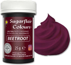Sugarflair Colours Spectral Beetroot Food Colouring Paste, Highly Concentrated for Use with Sugar Pastes, Buttercream, Royal Icing or Cake Mix, Vibrant Colour Dye - 25g (Pack of 1)