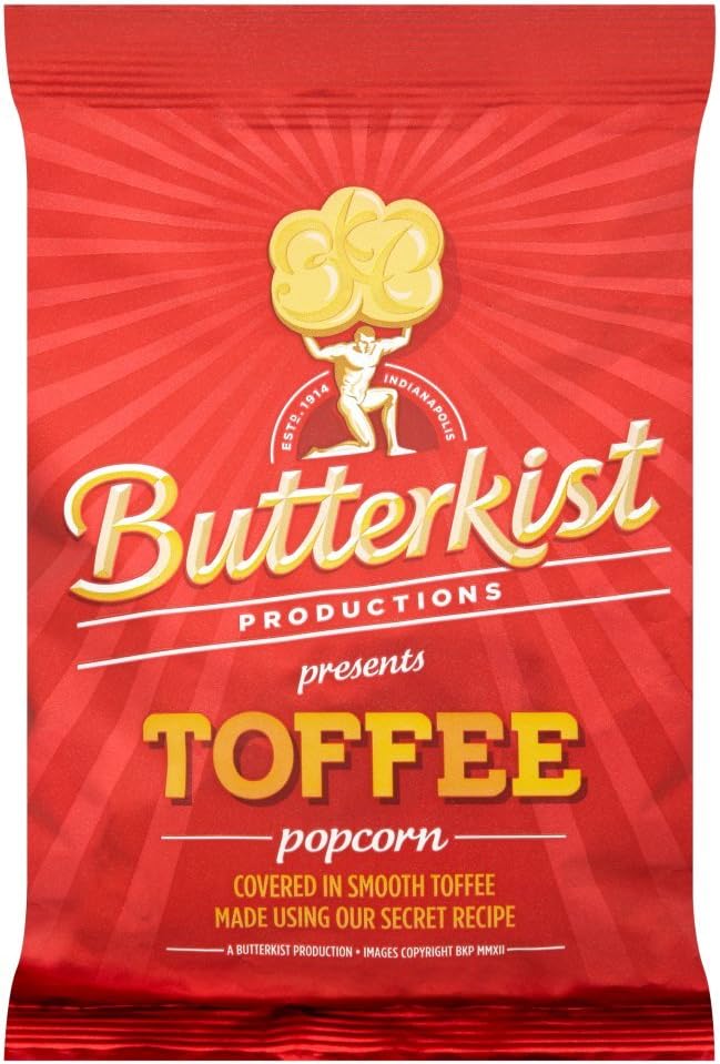 Butterkist Toffee Popcorn 100 g (Pack of 12)