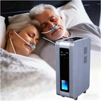 Molecular Hydrogen Inhalation Machine, 3-Outlet Browns Gas Inhaler with SPE PEM Technology, 99.99% Purity H2 Inhaler, Adjustable Flow, 8h Timer 3600ml/min