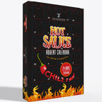 Hot Sauce Advent Calendar 2025 | 24 Days of Chilli Sauce | Ultimate Gift for Spicy Food Lovers | Food Advent Calendar 2025 Men, Chilli Challenge Hot Sauce for Women (Black)