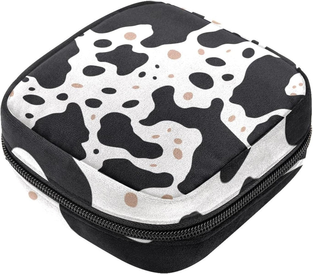 Sanitary Napkin Storage Bag,Period Bag,Pad Bag,Animal Cow Print,Period Pouch, J9av6rhircrk, Ce4y2jfrbwvz