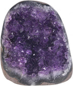 VIDECOR Amethyst Crystals, Amethyst Cluster,Purple Project Large Amethyst Clusters Polished Crystal : Premium Gift Box Spiritual Healing Stone,200g