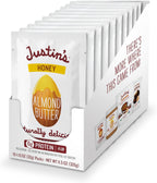 Justin's Honey Almond Butter Squeeze Packs, Gluten-free, Non-GMO, Sustainably Sourced, 1.15 Ounce (10 Pack)
