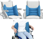 Lateral Support for Wheelchair Back Support Cushion for Pressure Relief Folding Pads Improving Better Posture Sitting Assist Wedge for Elderly Disabled Stroke Patients in Recliner Wheelchair