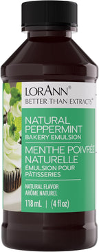 LorAnn Bakery Emulsions (Peppermint, 4 Fl Oz (Pack of 1))