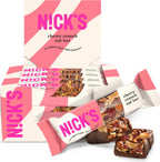 NICKS Keto Nut Bar Cherry Cashew Almond Chocolate, Keto Snack with 2g Sugar & 5g Net Carbs – Low Carb, High Flavor Protein Snack for Sports, Hiking & On-the-Go (pack of 12) 40.0 grams