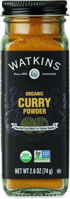Watkins Organic Curry Powder, Non-GMO, Kosher, 2.6 Ounce Jar, 1-Pack