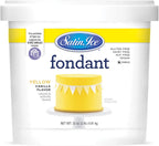 Satin Ice Fondant for Cake Decorating, Yellow (2 Pound)