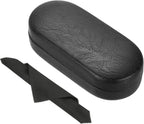 PATIKIL Hard Shell Eyeglasses Case, PU Leather Large Glasses Case Protective Sunglasses Organizer for Women Men
