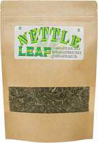 Organic Nettle Leaf Tea (Urtica Dioica) – Cut & Sifted Dried Leaves – Premium Herbal Tea – Resealable Pouch