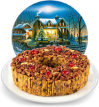 Beatrice Bakery Co. Original Fruitcake in Holiday Tin, Grandma's Old Fashioned Fruit and Nut Freshly Made, Brandy, Bourbon and Rum Fruitcake, Est. 1917 (80 oz Tin)