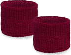 Couver Unisex Youth Kids Cotton Terry Wrist Bands/Wristbands for Event use (1 Pair)