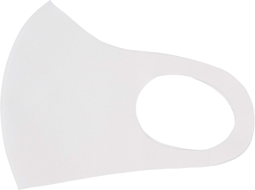 Blank White Sublimation Mask - Printable, Subready for Teens and Adults