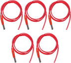 DIANN 5pcs 12V 40W Heater Cartridge 1m Cartridge Heater for 3D Printer Creality Ender 3, CR-10 Series, Prusa i3