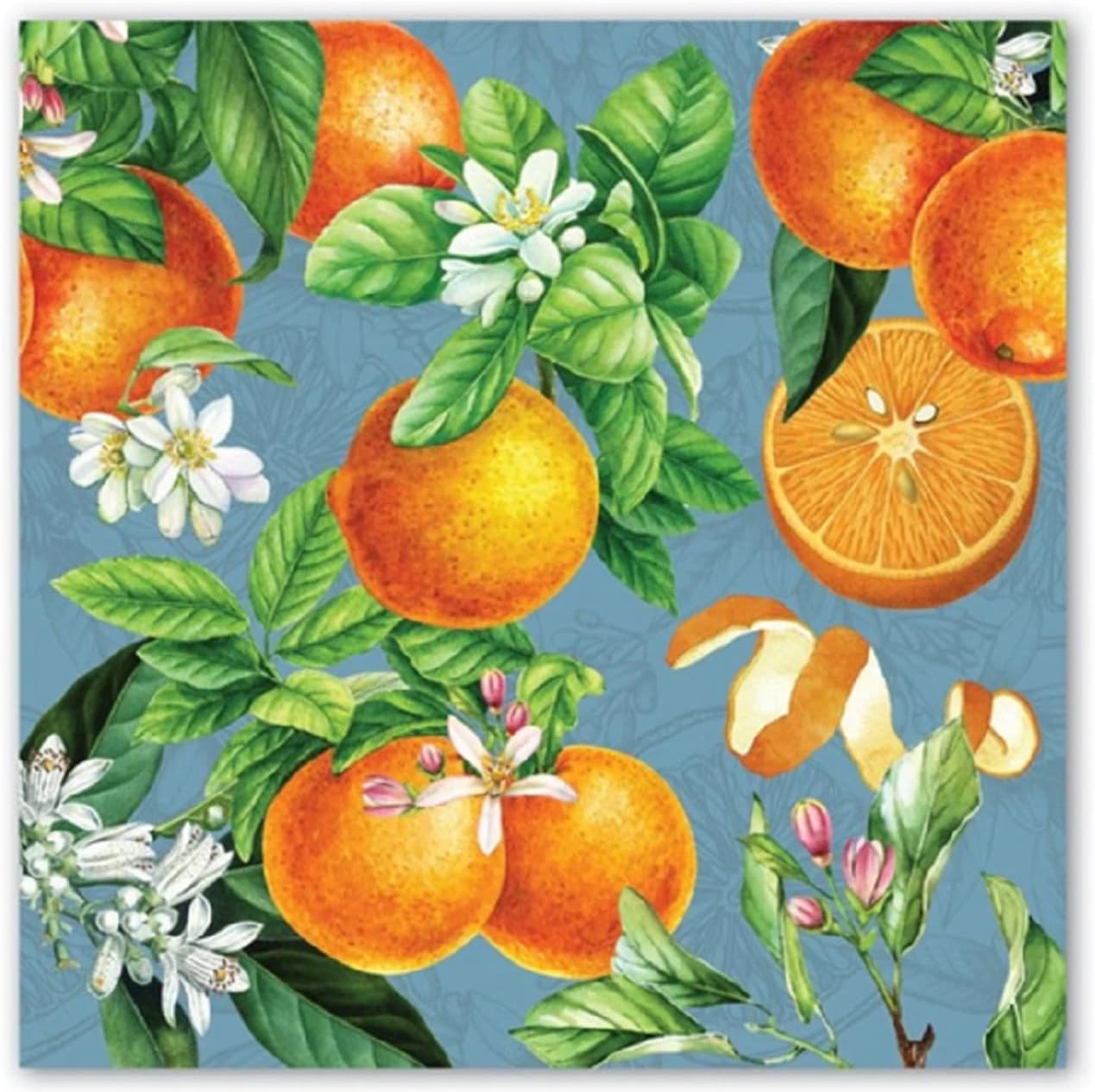 Michel Design Works Paper Luncheon Napkins, L'Orange (817437)