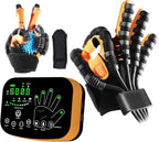 6th-Gen Rehabilitation Robot Gloves – Automatic Finger Training Glove for Paralysis & Hemiplegia, Mirror Training & Multi-Mode Home Stroke Therapy Equipment (RH, S)