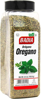 Badia Oregano Whole, 5.5 oz – Dried Oregano Leaves, Herb Seasoning – Aromatic and Flavorful