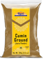 Rani Cumin (Jeera) Powder Spice 3.5oz (100g) ~ All Natural | Vegan | Gluten Friendly | NON-GMO | Kosher | Indian Origin